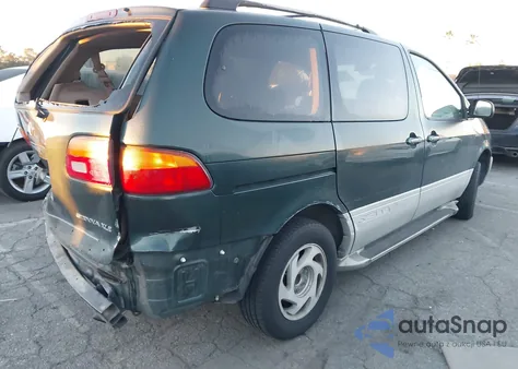 2000 Toyota Sienna Xle z USA, uszkodzony, nr VIN 4T3ZF13C1YU258410